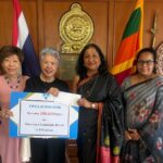 Thailand-based corporation and YWCA contribute Rs5 million to support Sri Lanka’s recovery efforts following the Ditwah incident.