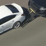 VIDEO: Captivating footage captures the thrilling conclusion of a police pursuit in Jurupa Valley, California.