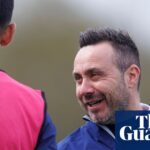 Roberto De Zerbi aims to rejuvenate ‘Ange-ball’ in a bid to rescue Tottenham from the relegation zone.