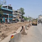 “Residents of Phursungi Struggle with Dust Crisis Amidst Major NHAI Development Project”