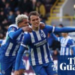 Mats Wieffer shines in Brighton’s victory, tightening Burnley’s relegation fears.
