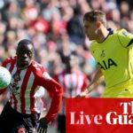 Live Coverage: Sunderland vs. Tottenham, Nottingham Forest vs. Aston Villa, and Additional Premier League Action