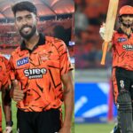 Newcomers Praful Hinge-Sakib Hussain and Ishan Kishan shine with 91 runs, leading SRH to a commanding 57-run victory against RR.