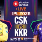 IPL 2026: Live Updates on CSK vs KKR – Today’s Lineups and Score as Ruturaj’s Chennai Seeks Second Victory at Chepauk