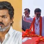 Vijay Takes a Break from Campaigning to Receive a Fan’s Thoughtful Gift: An Edited Photo Featuring Sangeetha and Vijayakanth – Watch the Video!