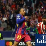 Atlético Resists Barcelona’s Rally Following Lookman’s Goal and García’s Dismissal