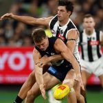 Live Update: Carlton Faces Early Challenge as Collingwood Misses Initial Goal Opportunities
