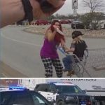 VIDEO: Police report fatal shooting of woman who allegedly attacked boy outside Walmart.