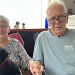 Senior couple appeals to local council for permission to remain at Gold Coast caravan park.