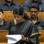 Kanimozhi Warns That Linking Women’s Reservation to Delimitation is a Deceptive Strategy, as DMK Supporters Don Black in Protest