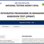 Registration for JIPMAT 2026 Now Open at exams.nta.nic.in/jipmat; Scheduled for June 7